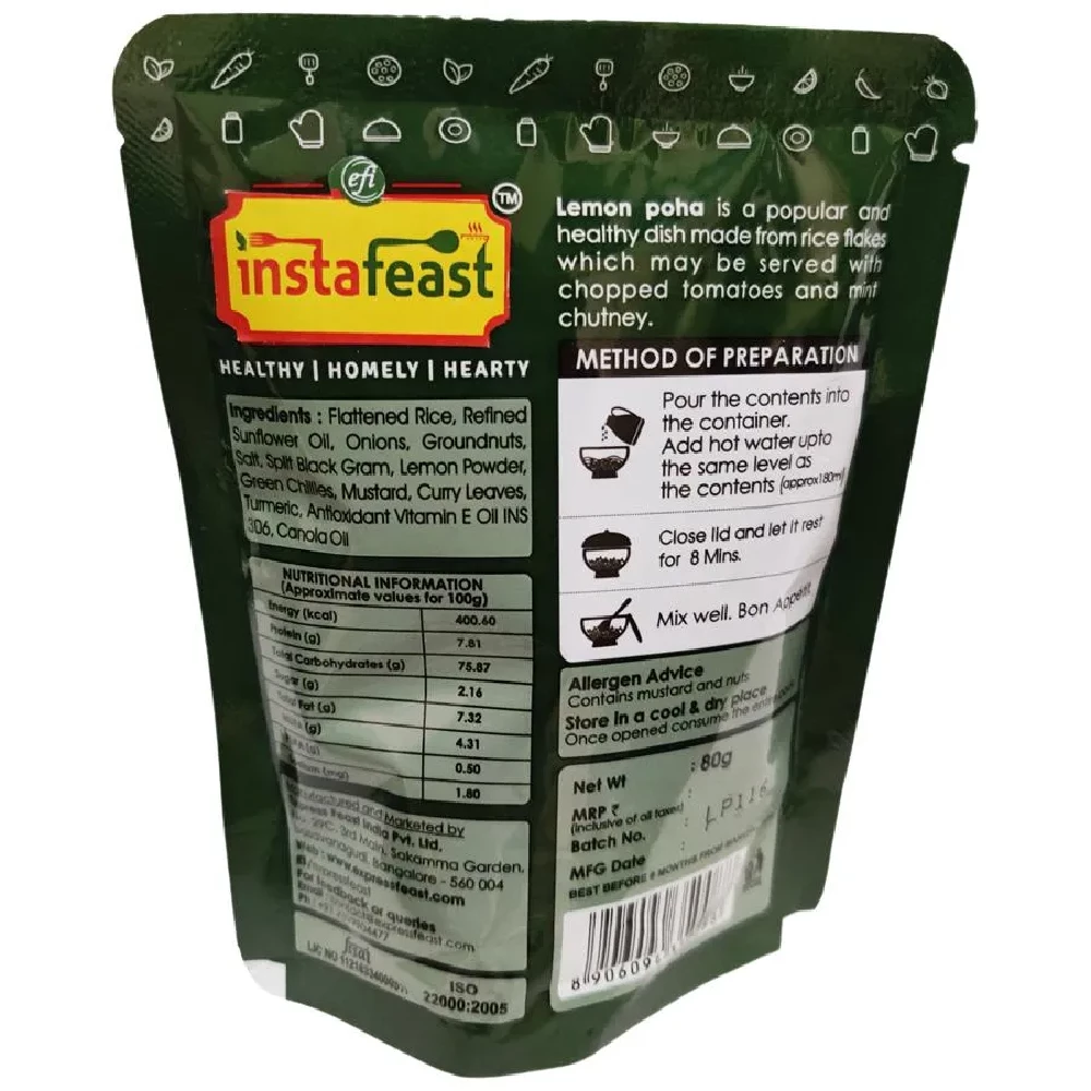 Instafeast Lemon Poha, 80g-2.webp